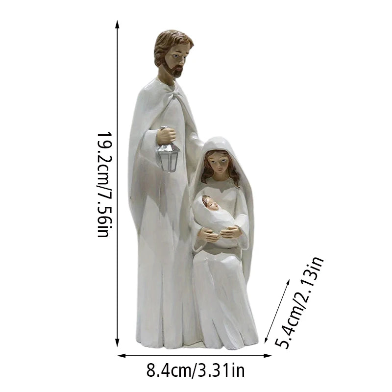 Imagem Presépio de Natal em Resina - Amor e Proteção Espiritual