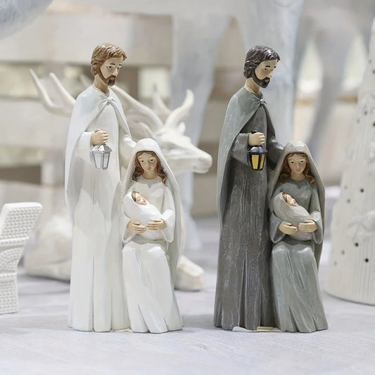Imagem Presépio de Natal em Resina - Amor e Proteção Espiritual