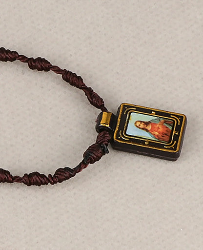 Escapulário Coração Sagrado e Imaculado