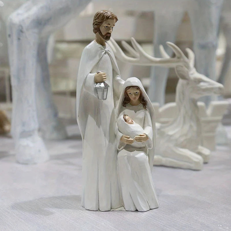 Imagem Presépio de Natal em Resina - Amor e Proteção Espiritual