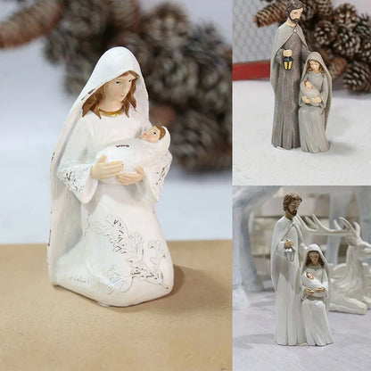 Imagem Presépio de Natal em Resina - Amor e Proteção Espiritual
