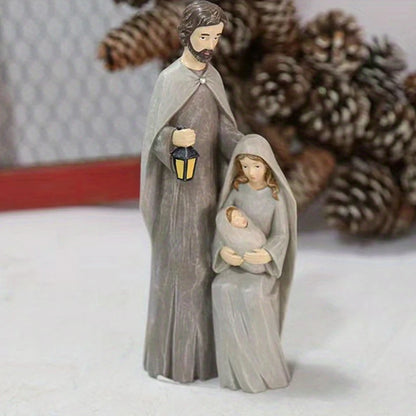 Imagem Presépio de Natal em Resina - Amor e Proteção Espiritual