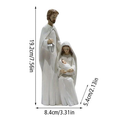 Imagem Presépio de Natal em Resina - Amor e Proteção Espiritual