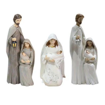 Imagem Presépio de Natal em Resina - Amor e Proteção Espiritual